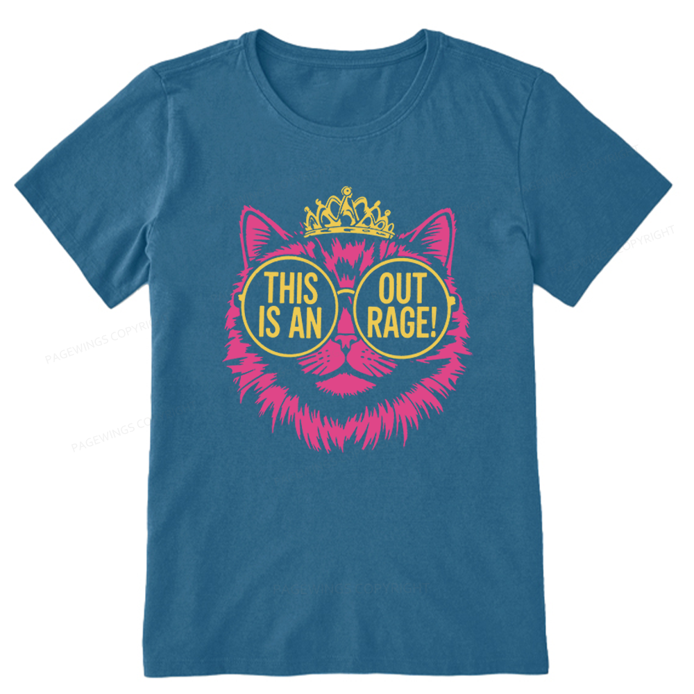Pagewings This is an Outrage Unisex Classic T-shirt