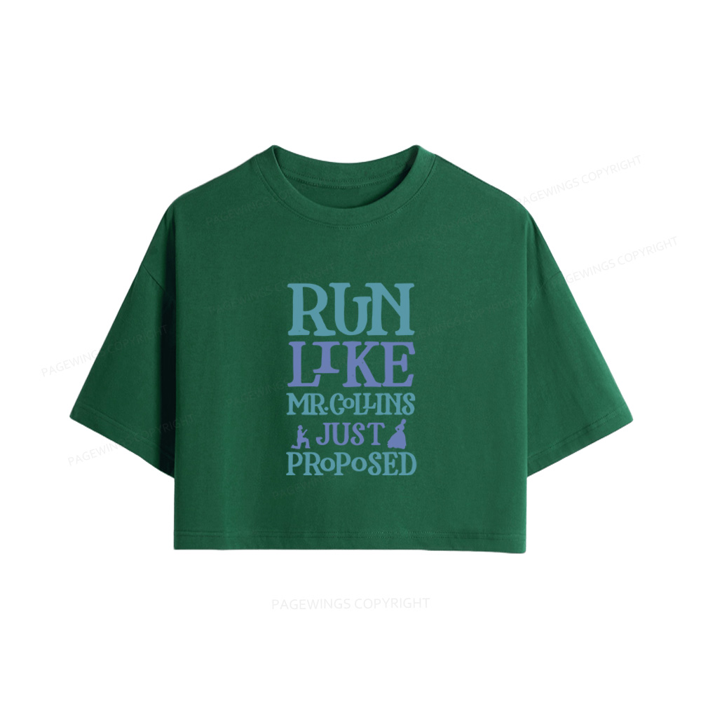 Pagewings Love Book Fan Women Crop Tops