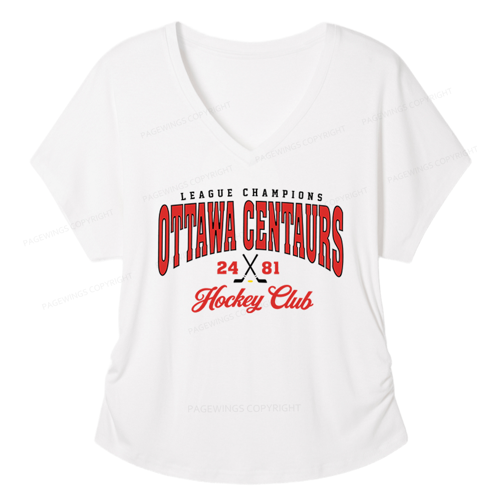 Pagewings Bookish Soft Women's Modal V-neck T-shirt