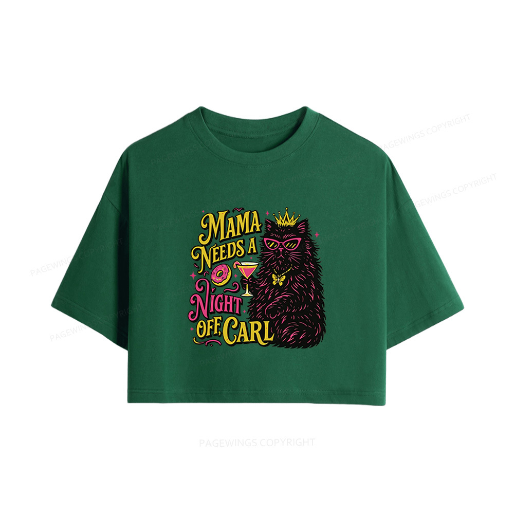 Pagewings Princess Donut Women Crop Tops