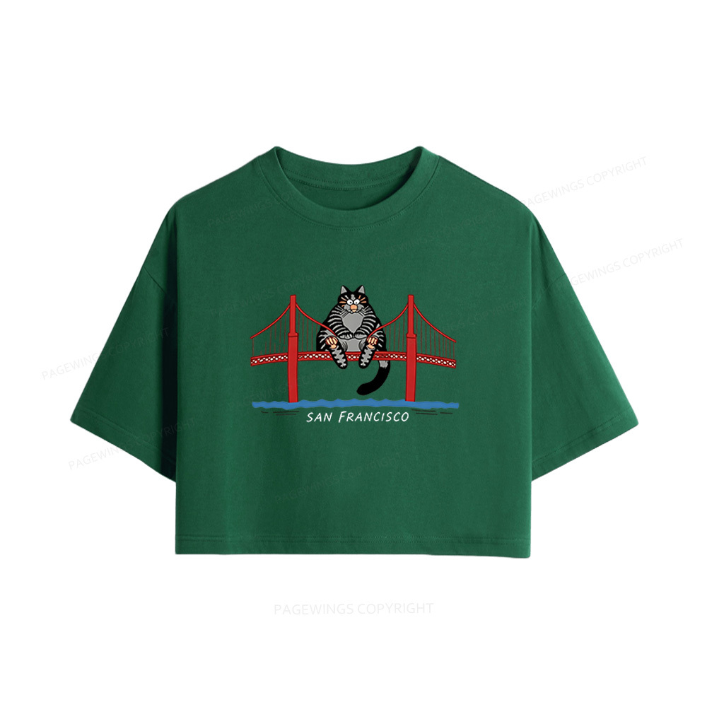 Pagewings Sci-Fi Book Lover Women Crop Tops