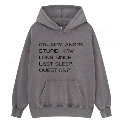 Pagewings Sci-Fi Unisex Washed Hoodie