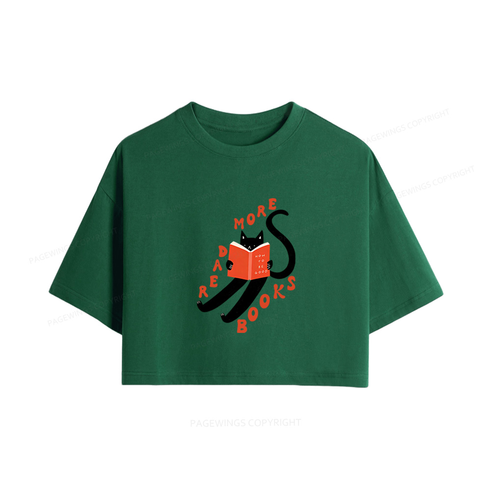 Pagewings Read More Books Women Crop Tops
