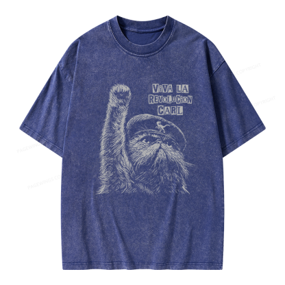 Pagewings Sci-Fi Book Lover Unisex Washed T-shirt