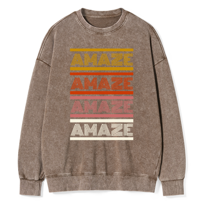 Pagewings Science Fiction Lover Unisex Washed Sweatshirt