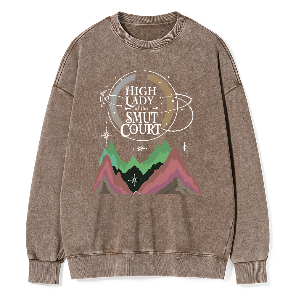 Pagewings Book Lovers Unisex Washed Sweatshirt