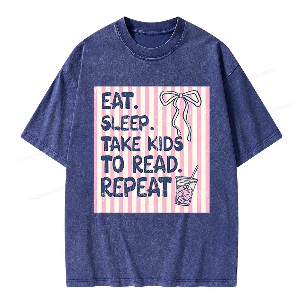 Pagewings Book Lover Unisex Washed T-shirt