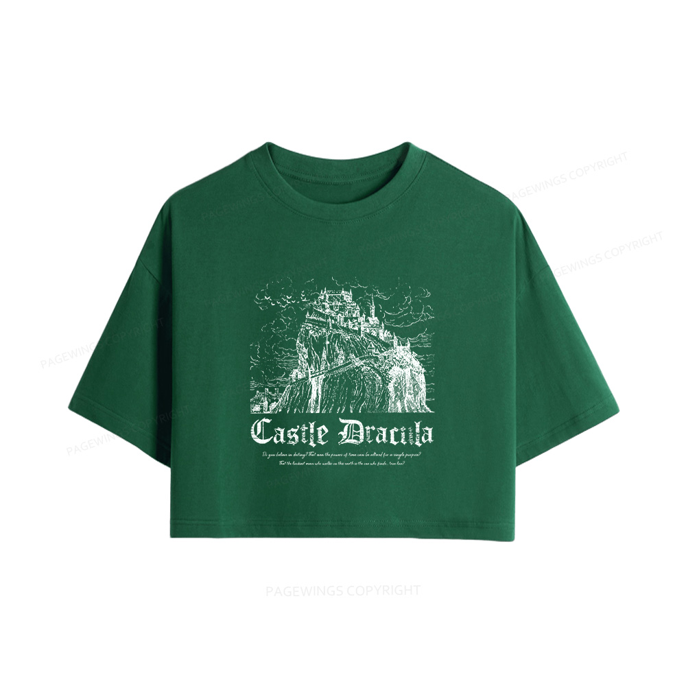 Pagewings Dark Romance Bookish Women Crop Tops