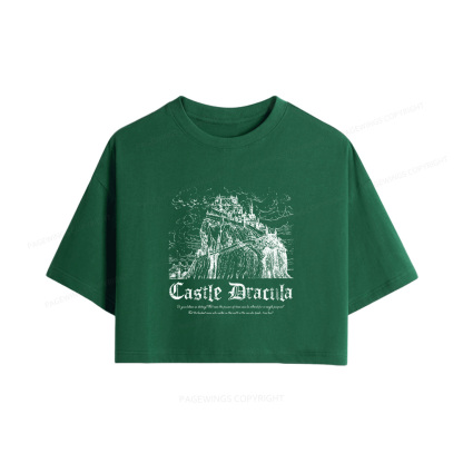 Pagewings Dark Romance Bookish Women Crop Tops