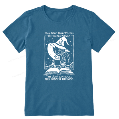 Pagewings They Banned Thinking Unisex Classic T-shirt