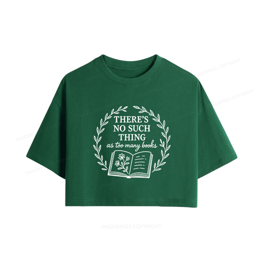 Pagewings No Such Thing Women Crop Tops