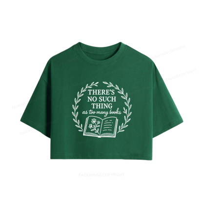 Pagewings No Such Thing Women Crop Tops