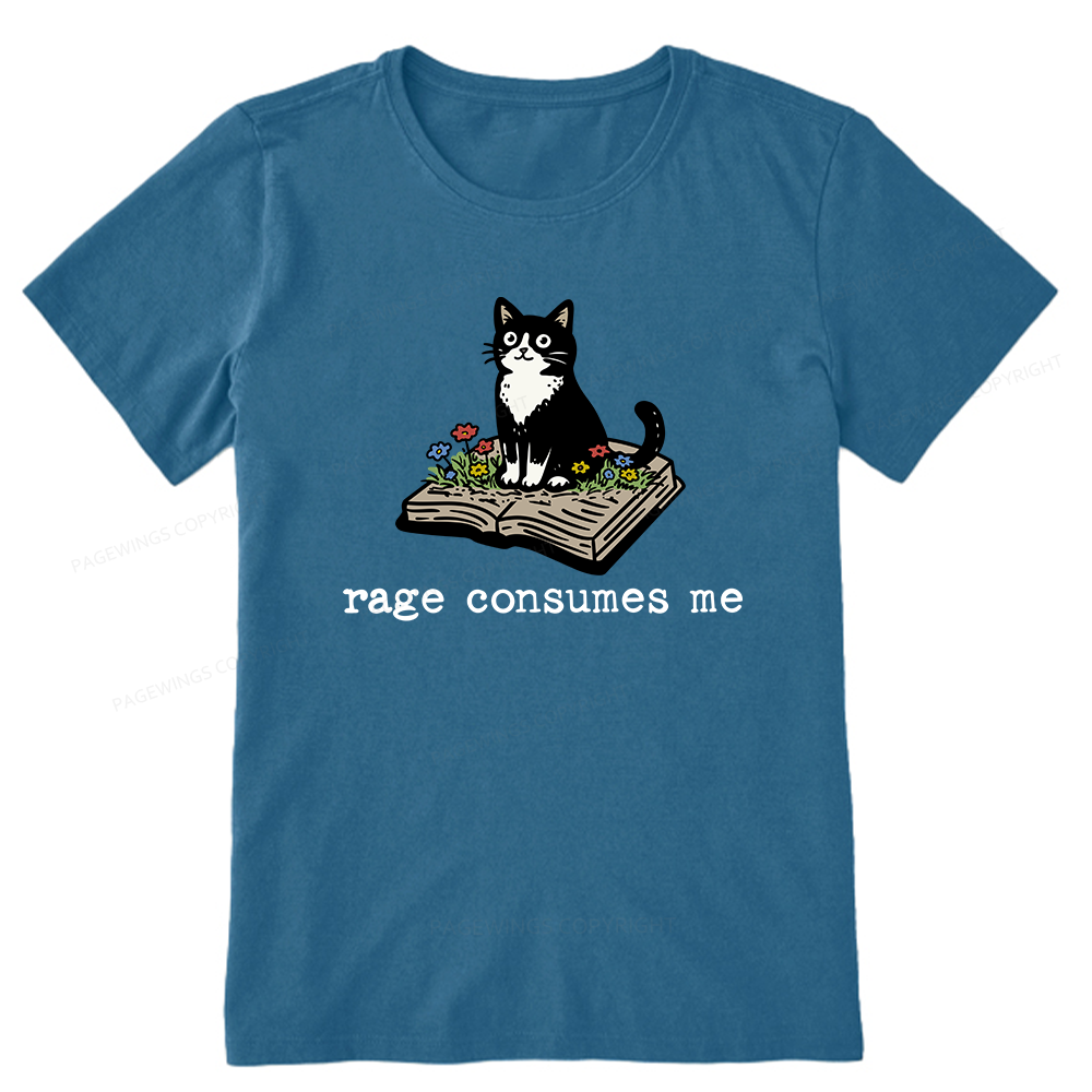 Pagewings Rage Consumes Me Unisex Classic T-shirt