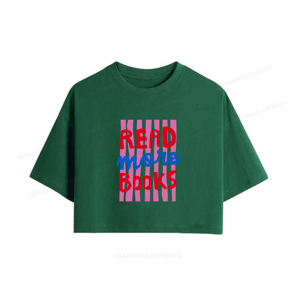 Pagewings Read More Books Women Crop Tops