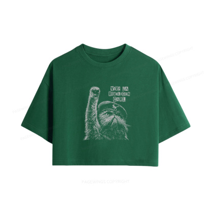 Pagewings Sci-Fi Book Lover Women Crop Tops