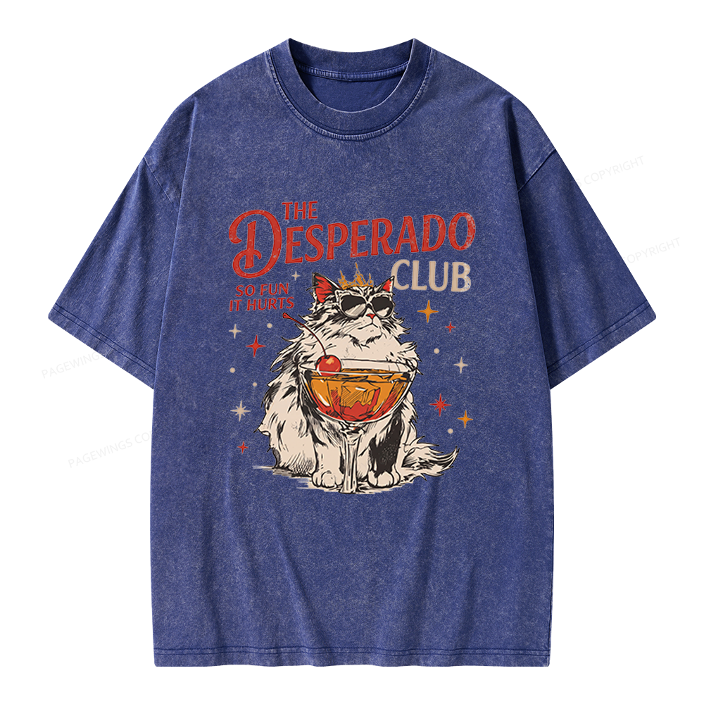 Pagewings Desperado Club Unisex Washed T-shirt