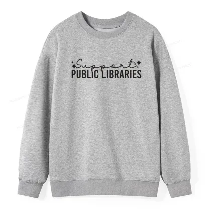 Pagewings Public Libraries Unisex Classic Sweatshirt
