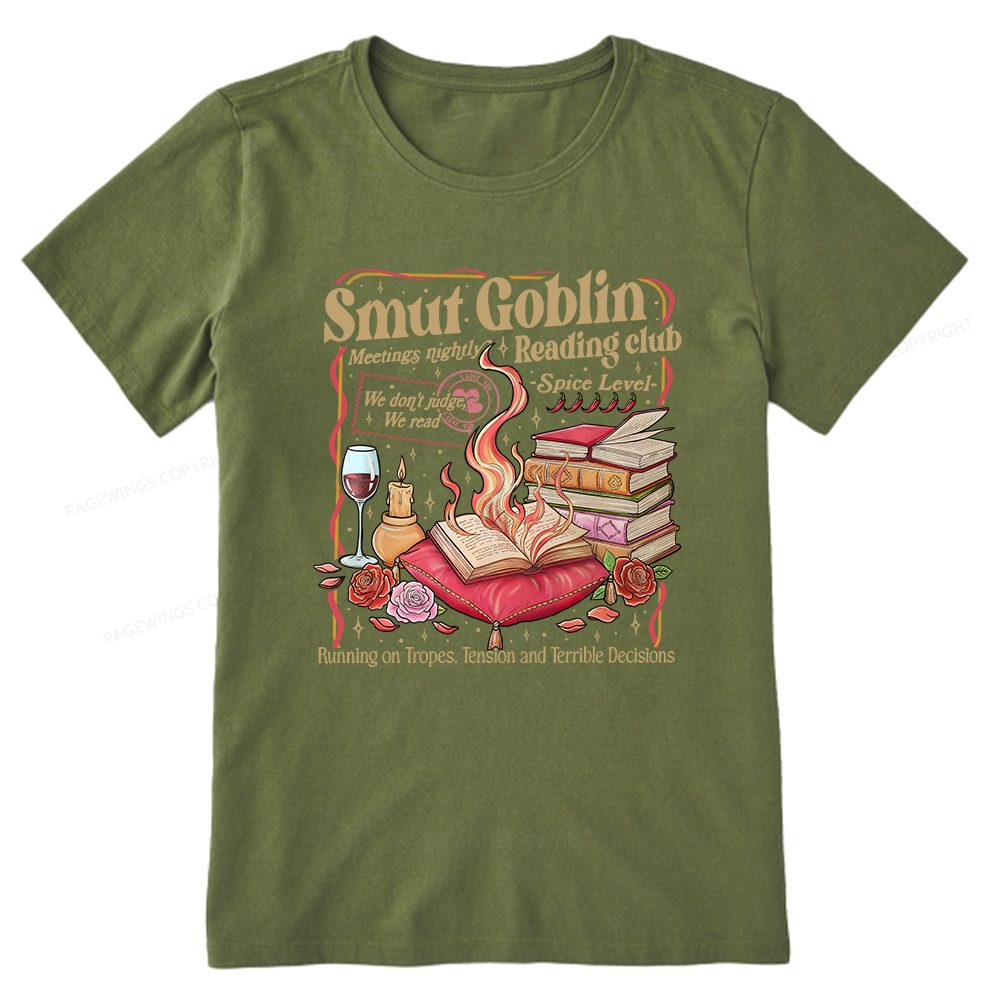 Pagewings Smut Goblin Dark Romance Unisex Classic T-shirt