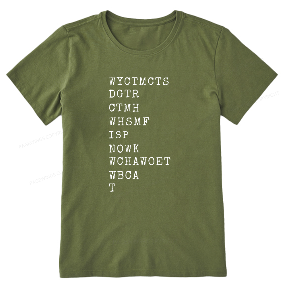 Pagewings Will You Come To My Cottage This Summer Unisex Classic T-shirt