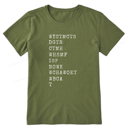 Pagewings Will You Come To My Cottage This Summer Unisex Classic T-shirt