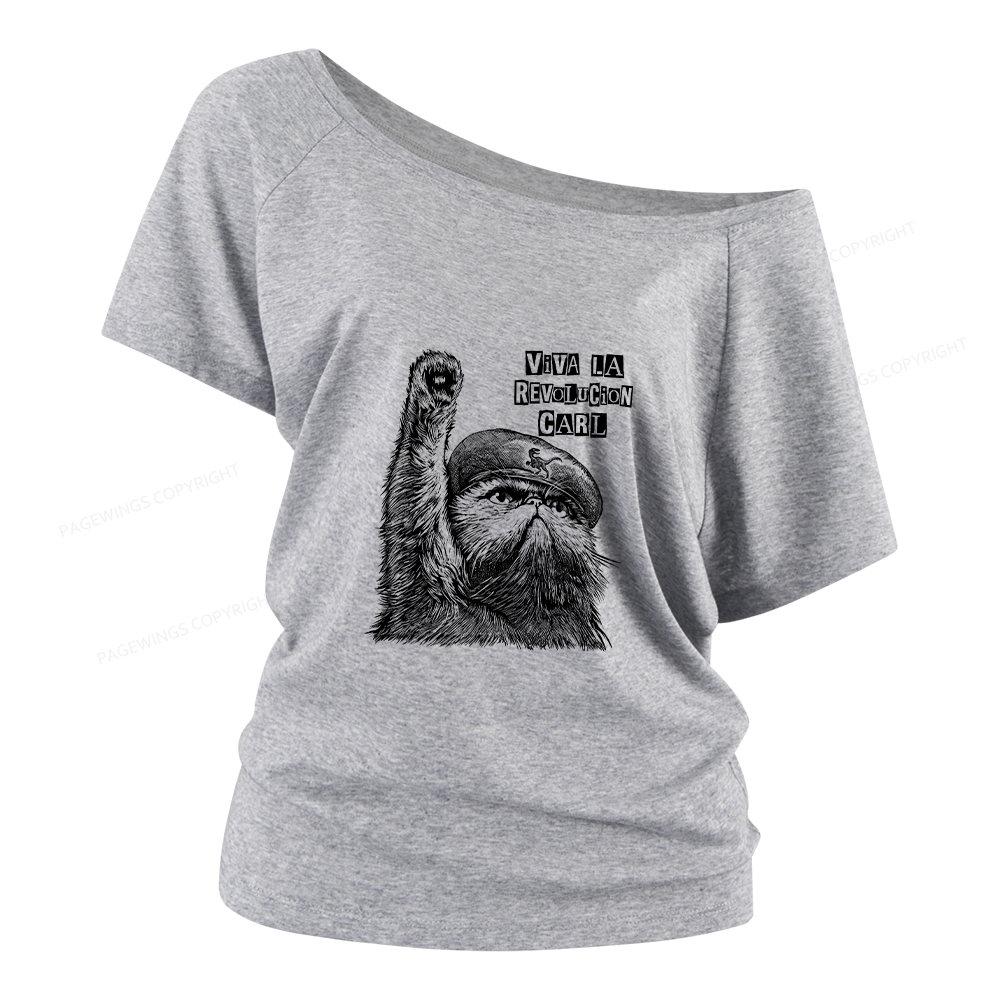 Pagewings Sci-Fi Book Lover Women Off Shoulder T-shirts