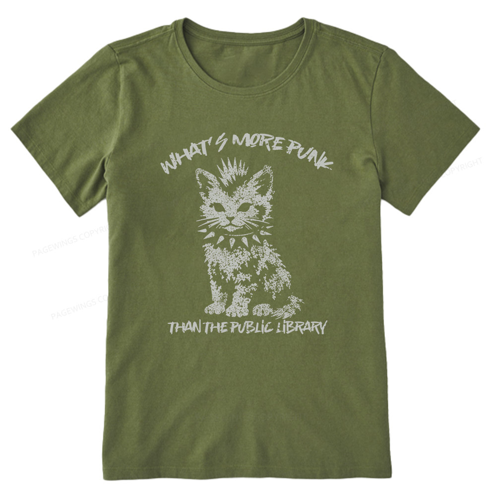 Pagewings What's More Punk Than The Public Library Unisex Classic T-shirt
