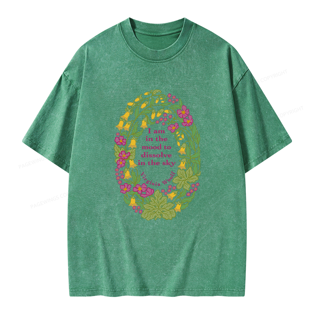 Pagewings Literature Lover Unisex Washed T-shirt