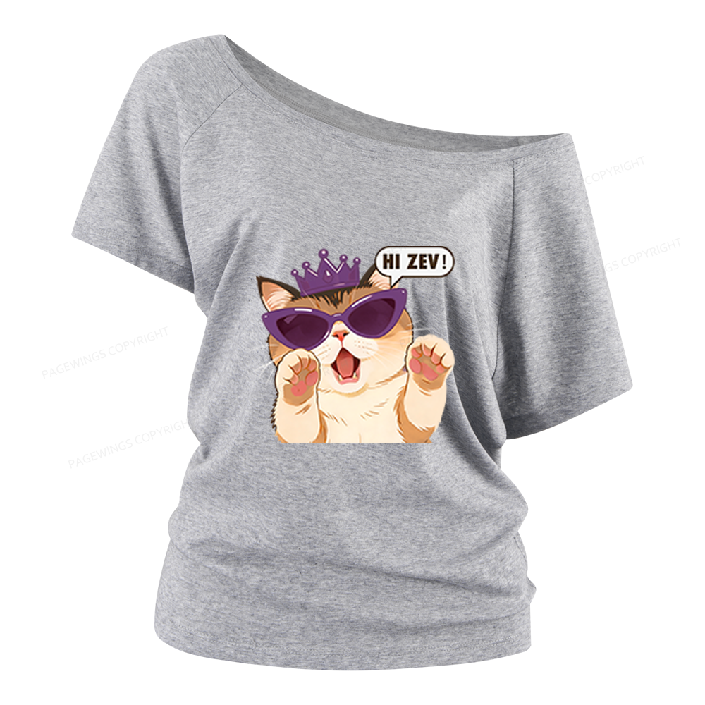 Pagewings Sci-Fi Book Lover Women Off Shoulder T-shirts