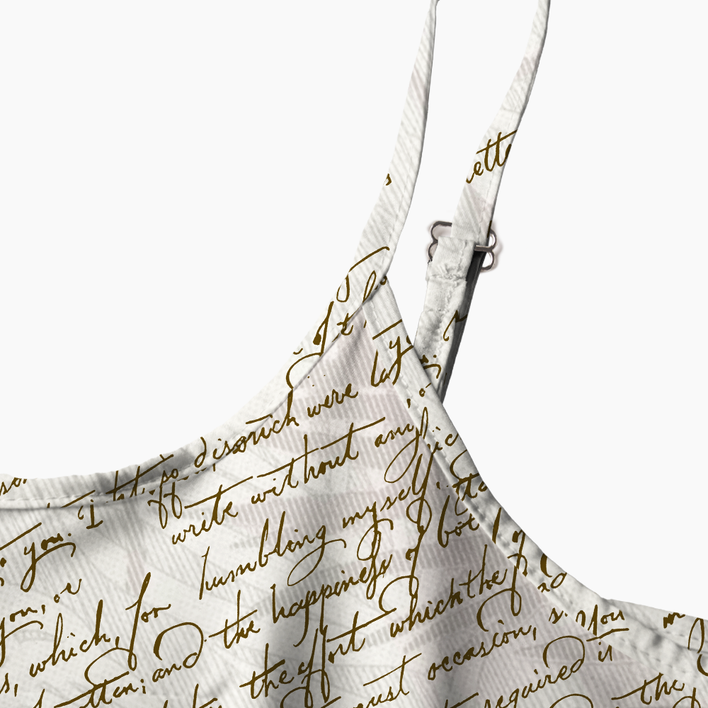 Pagewings Book Lover Printed Spaghetti Strap Midi Sundress
