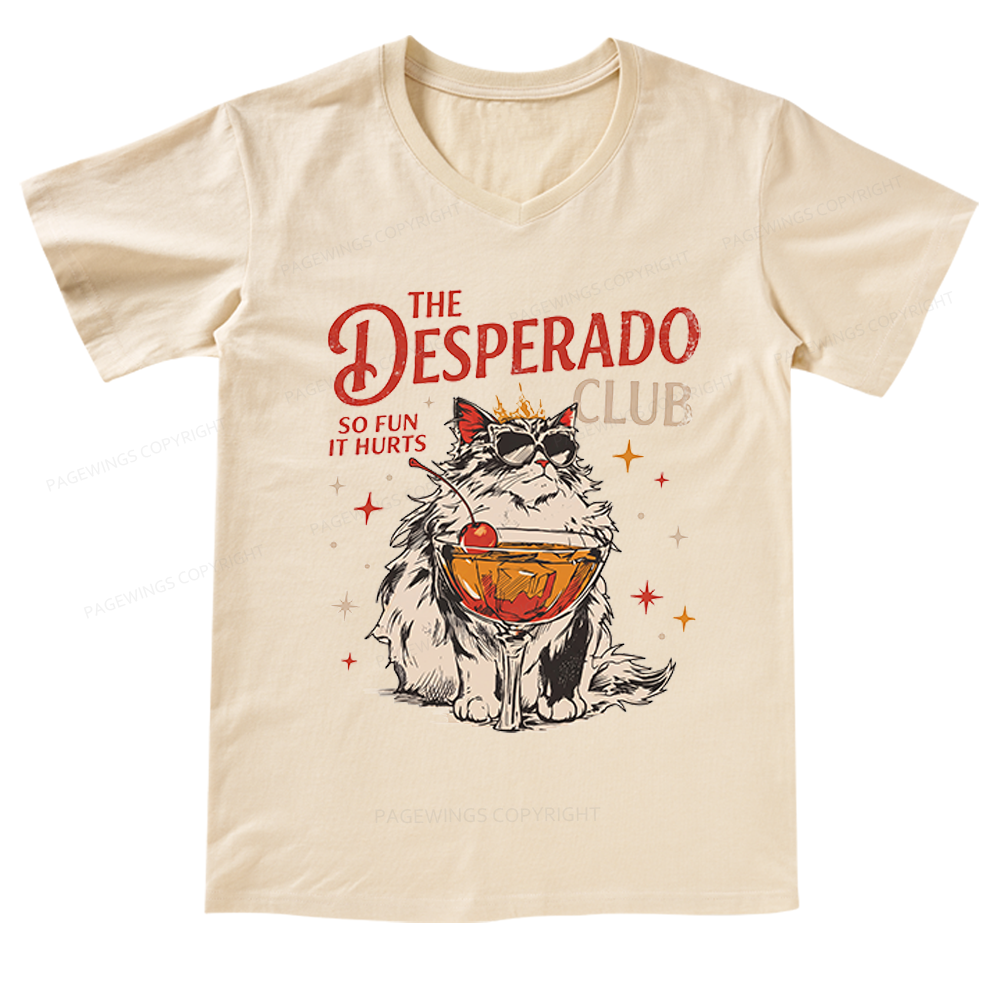 Pagewings Desperado Club V-neck T-shirt