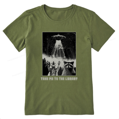 Pagewings Take Me To The Library Unisex Classic T-shirt