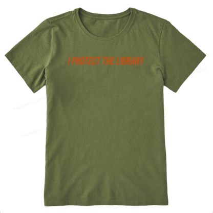 Pagewings I Protect The Library Unisex Classic T-shirt