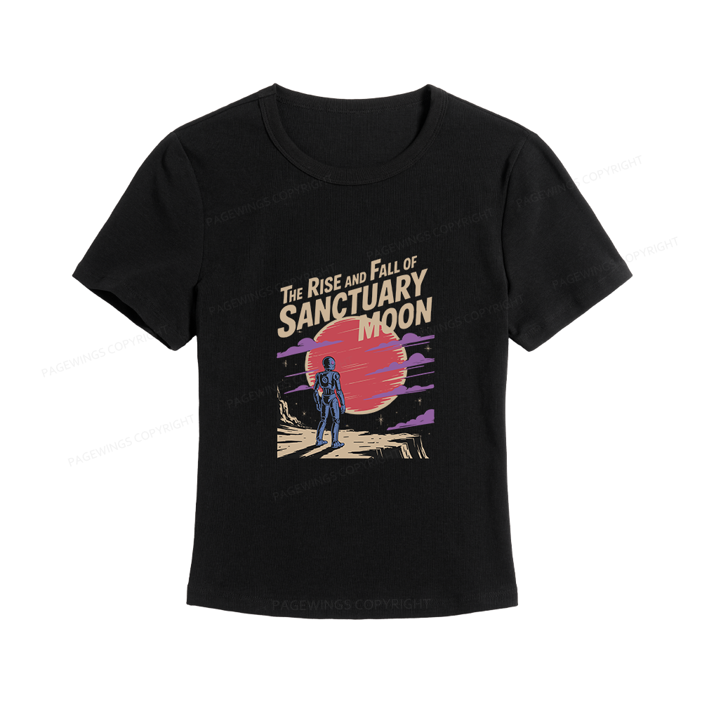 Pagewings Sci-Fi Book Lovers Women's Baby Tee