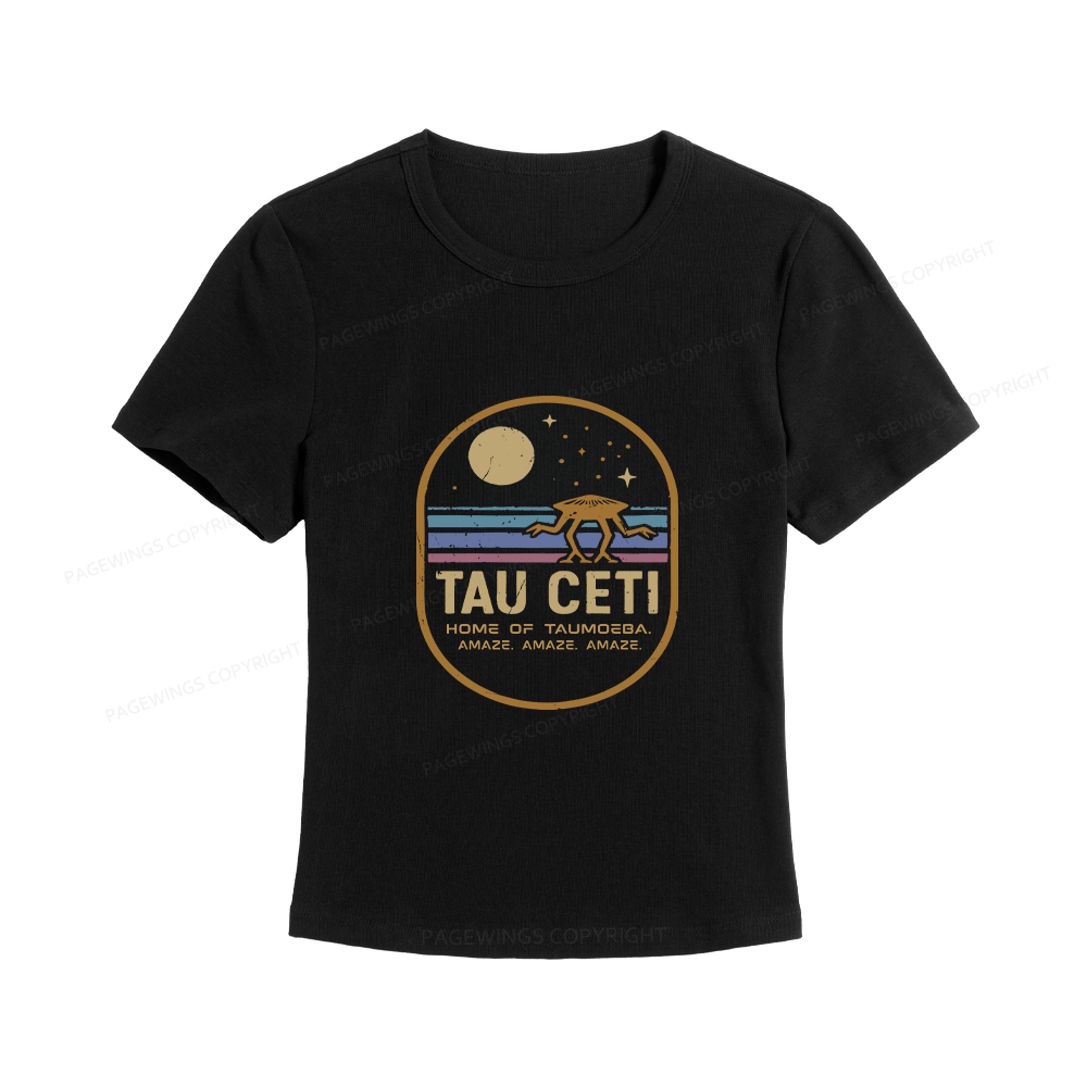 Pagewings Sci‑Fi Fan Women's Baby Tee