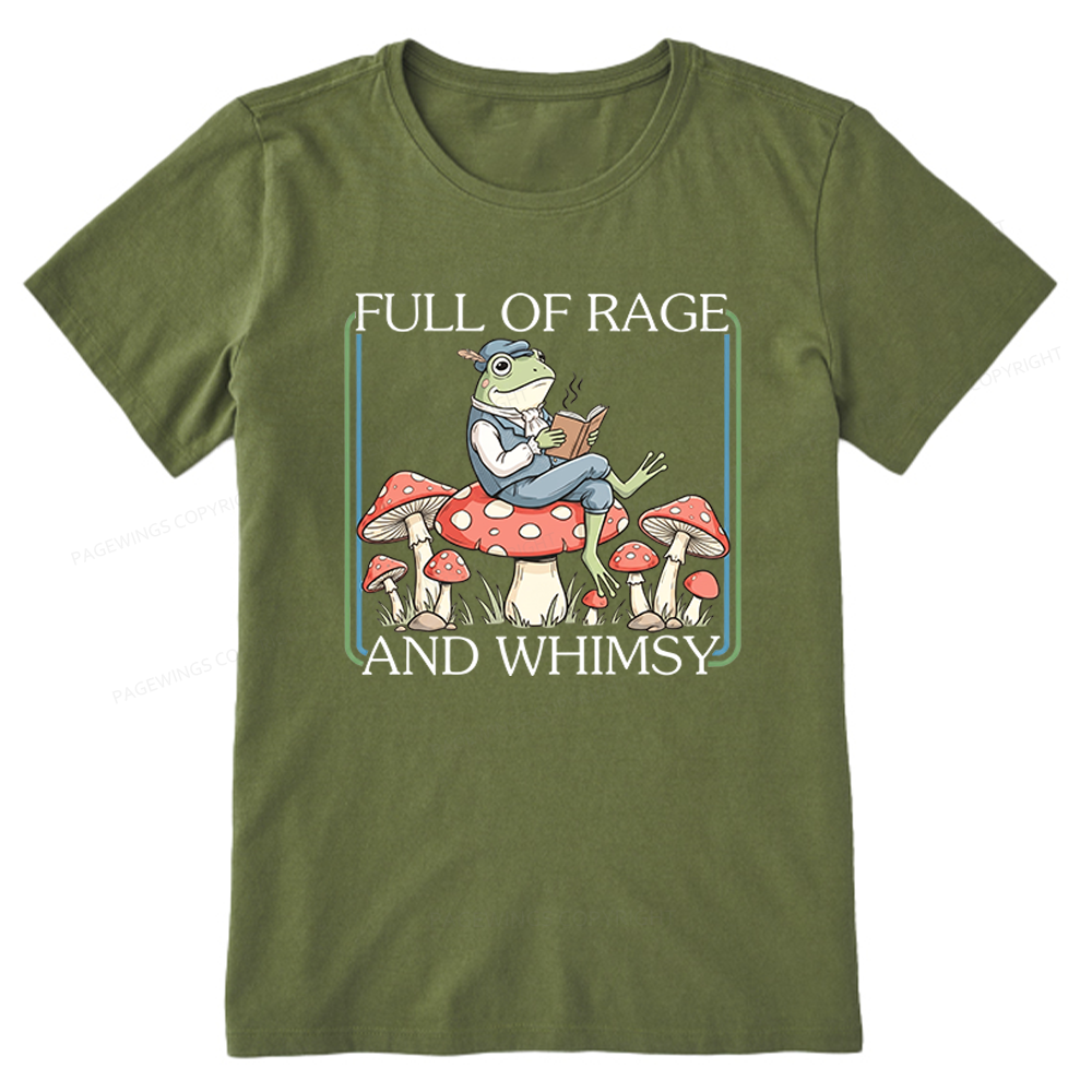 Pagewings Full Of Rage and Whimsy Unisex Classic T-shirt