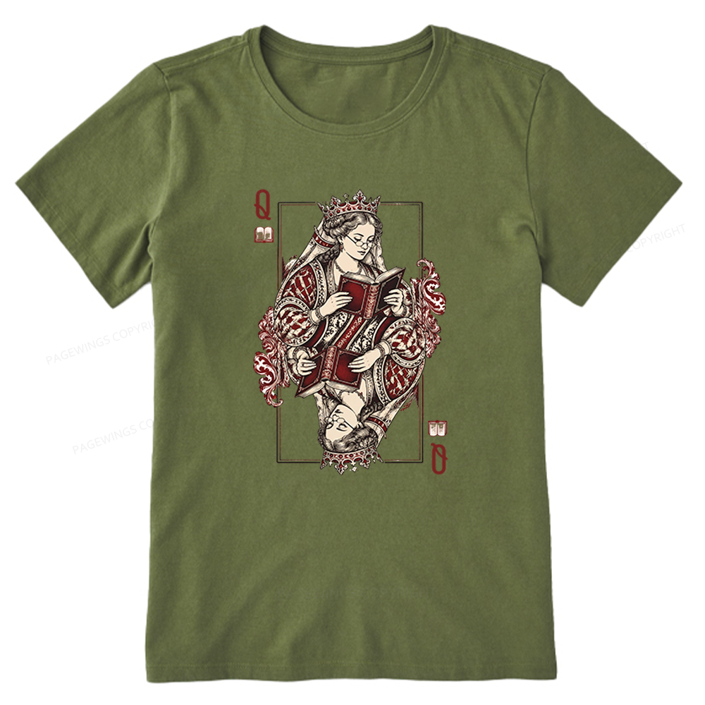 Pagewings Queen of Books Unisex Classic T-shirt