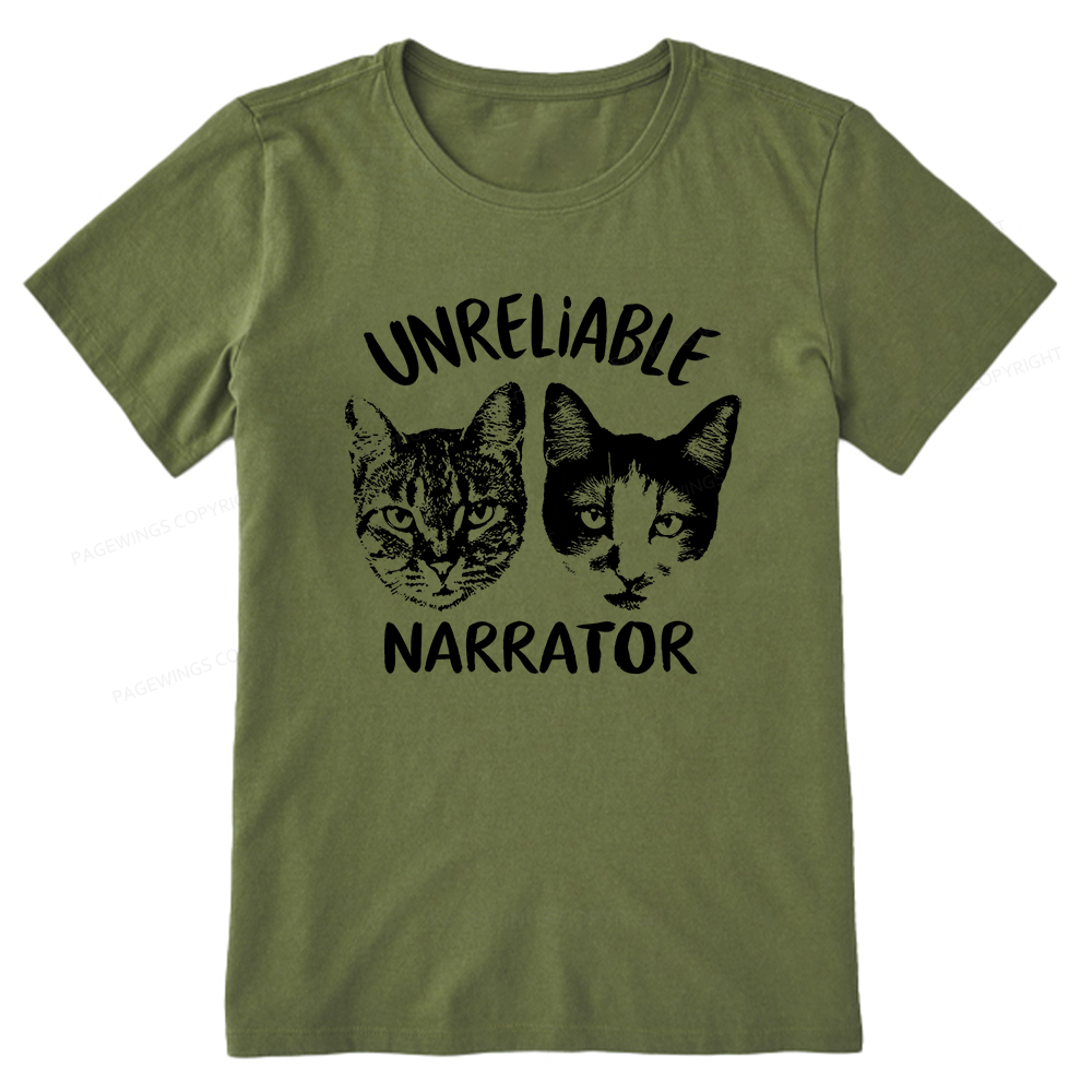 Pagewings Unreliable Narrator Unisex Classic T-shirt