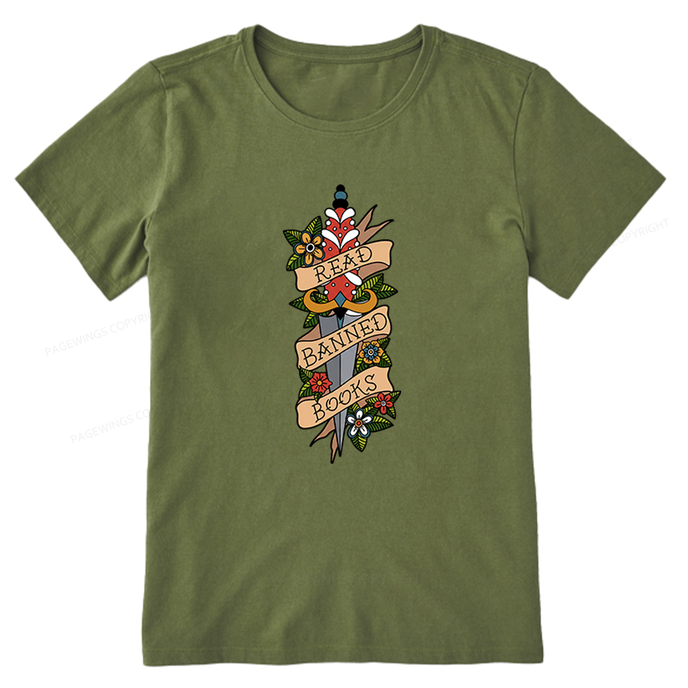 Pagewings Banned Books Unisex Classic T-shirt