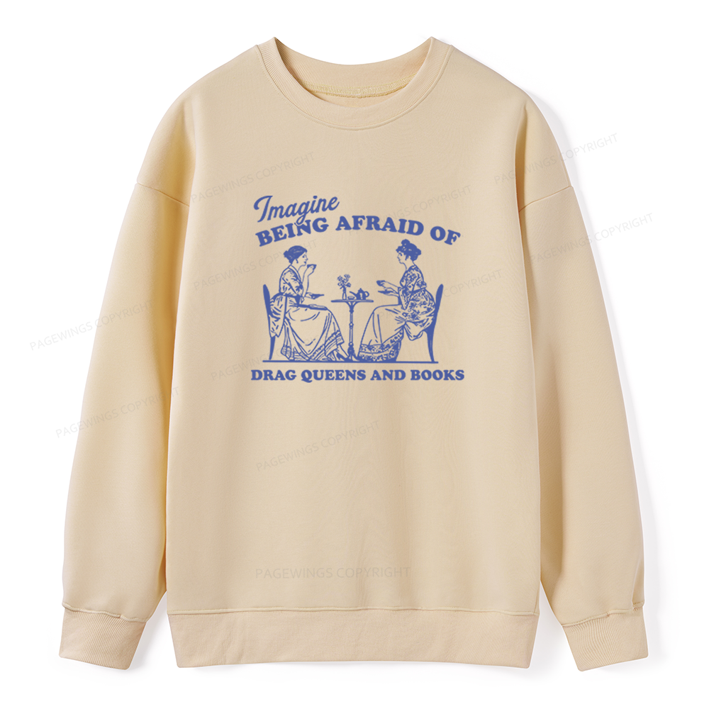 Pagewings Drag Queens Unisex Classic Sweatshirt