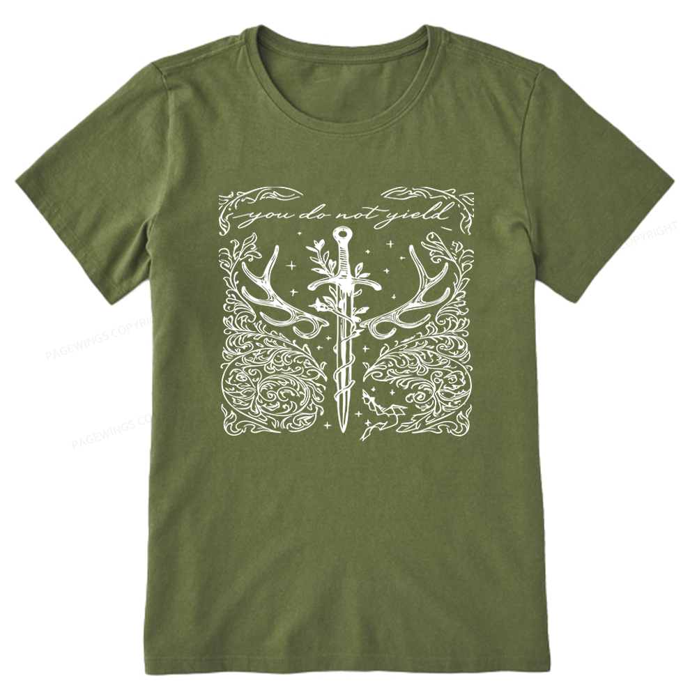 Pagewings You Do Not Yield Unisex Classic T-shirt