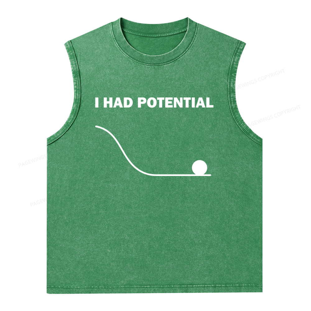 Pagewings Science Fiction Nerd Unisex Washed Tank Top