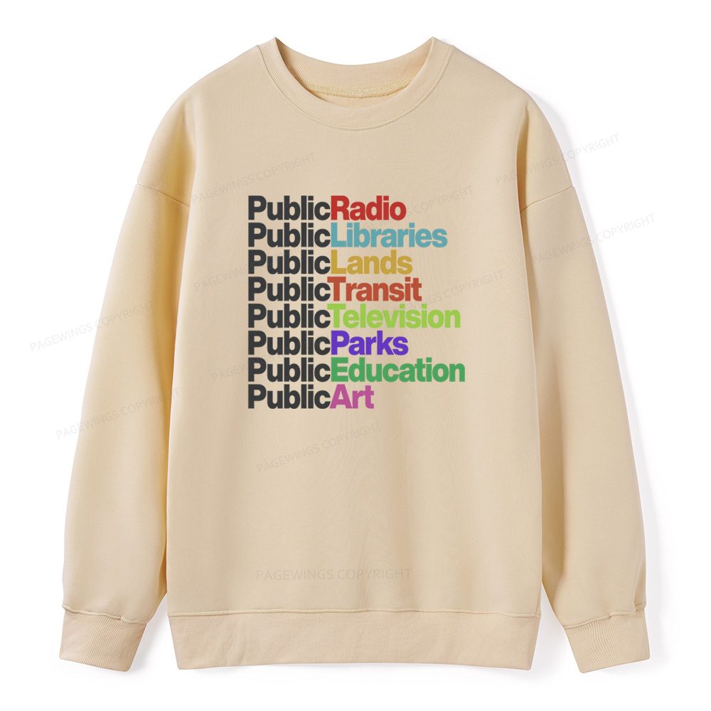 Pagewings Public Libraries Unisex Classic Sweatshirt