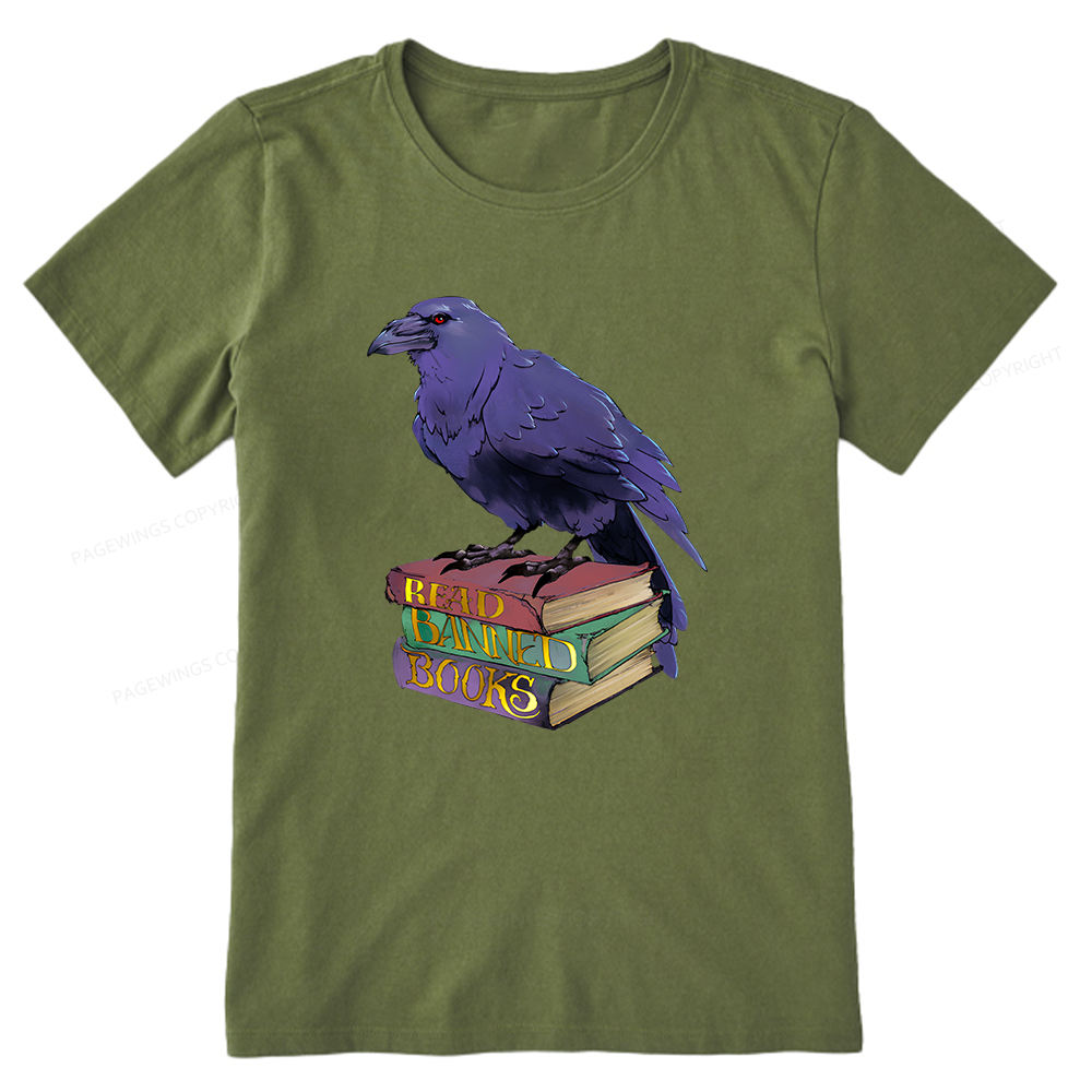 Pagewings Read Banned Books Unisex Classic T-shirt