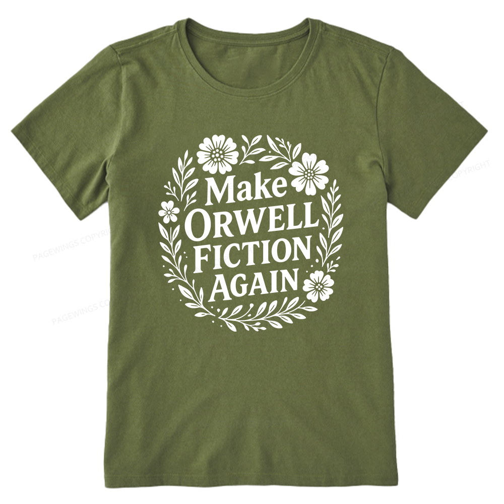 Pagewings  Make Orwell Fiction Again Unisex Classic T-shirt