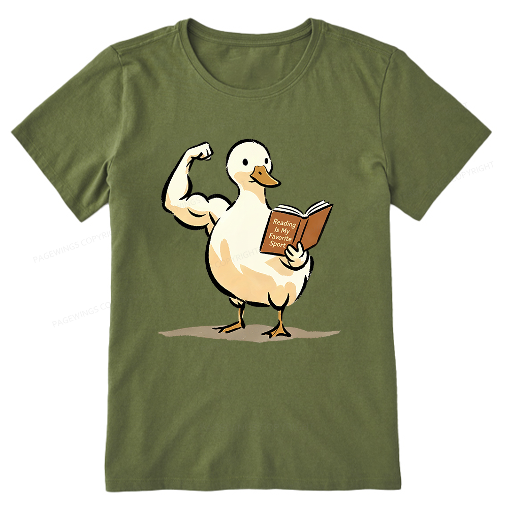 Pagewings Reading is My Favorite Sport Unisex Classic T-shirt