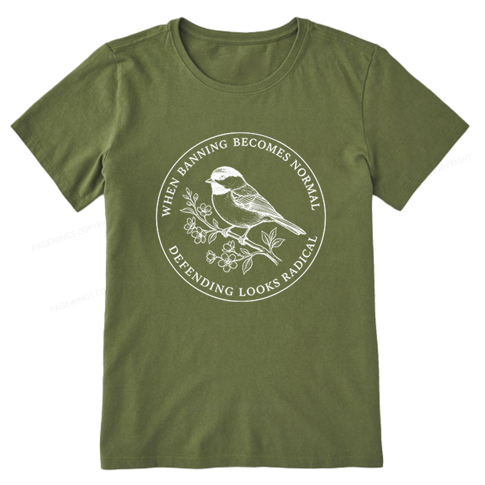 Pagewings Banned Books Unisex Classic T-shirt