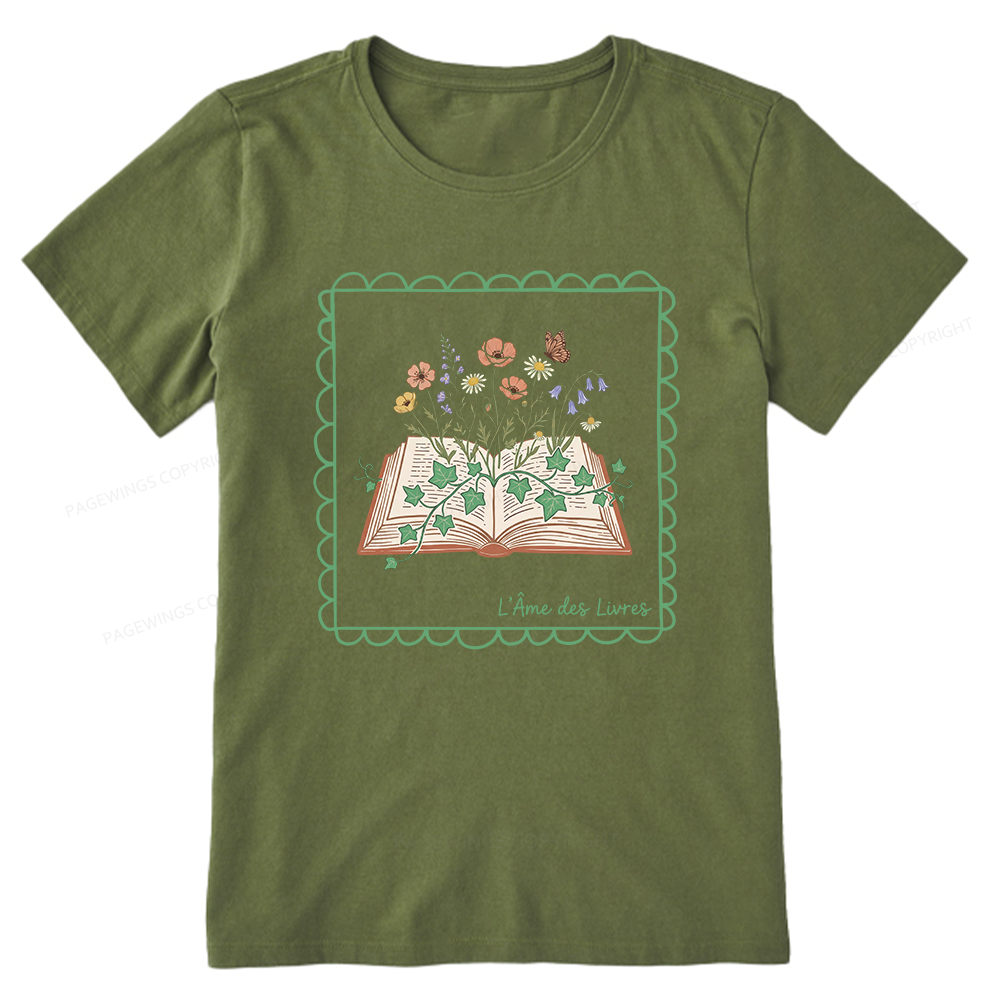 Pagewings The Soul of Books Unisex Classic T-shirt