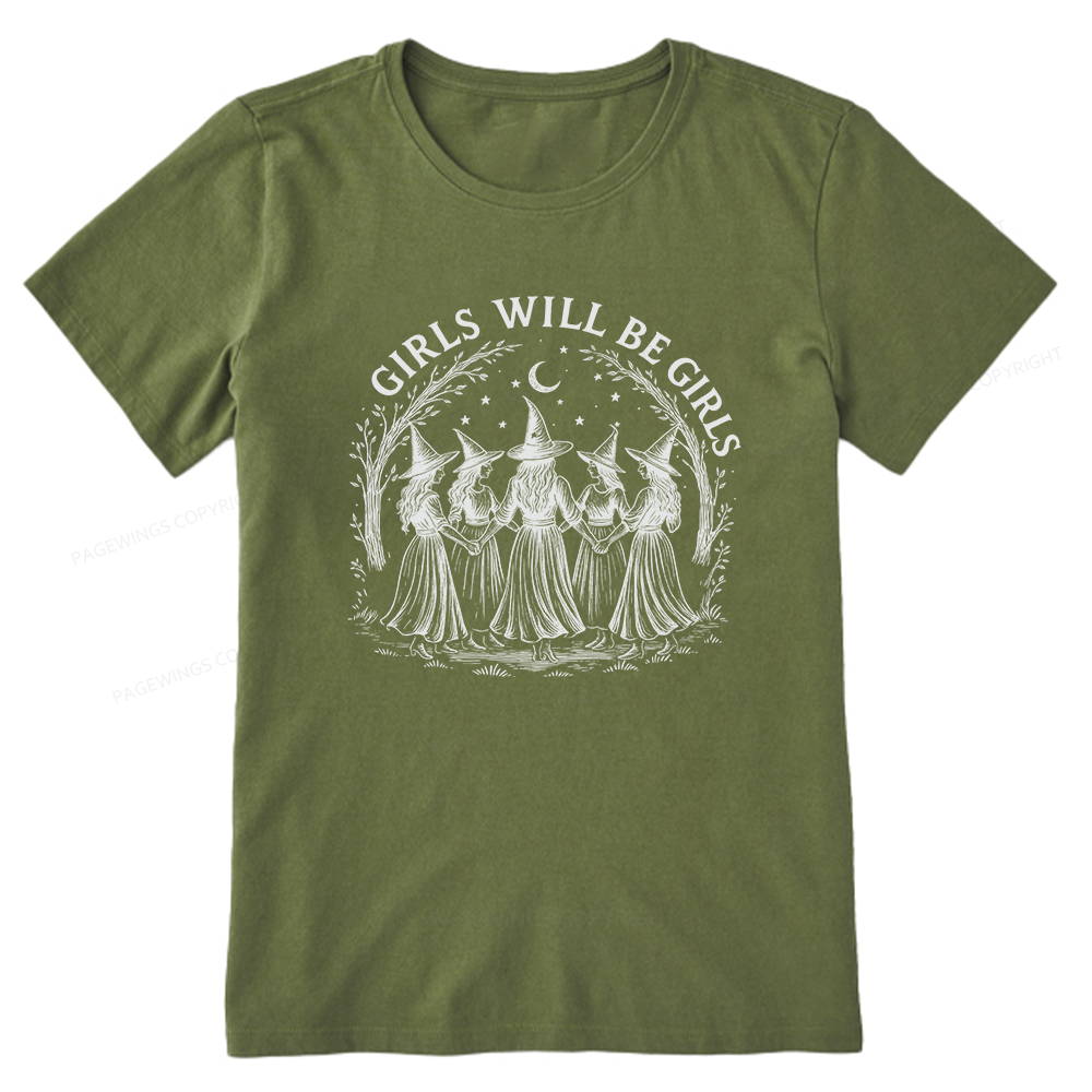 Pagewings Girls Will Be Girls Unisex Classic T-shirt