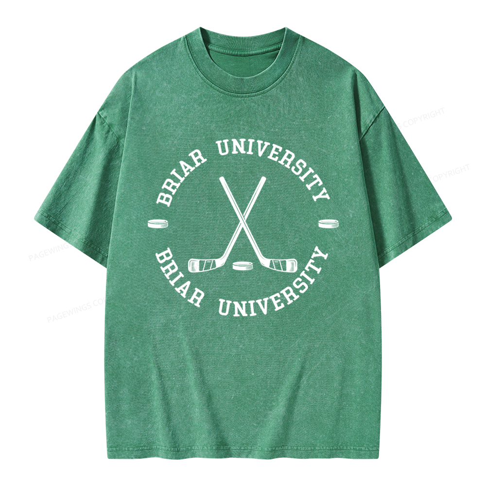 Pagewings Hockey Romance Unisex Washed T-shirt