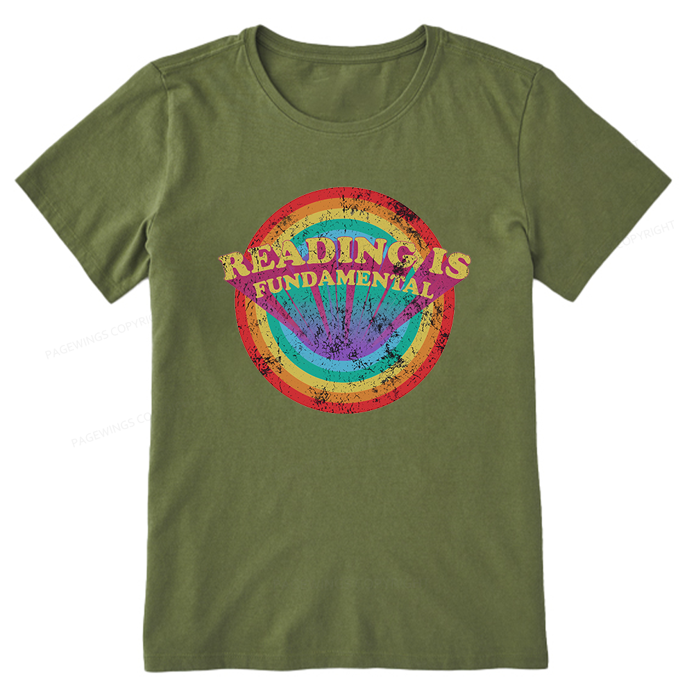 Pagewings Reading Is Fundamental Unisex Classic T-shirt